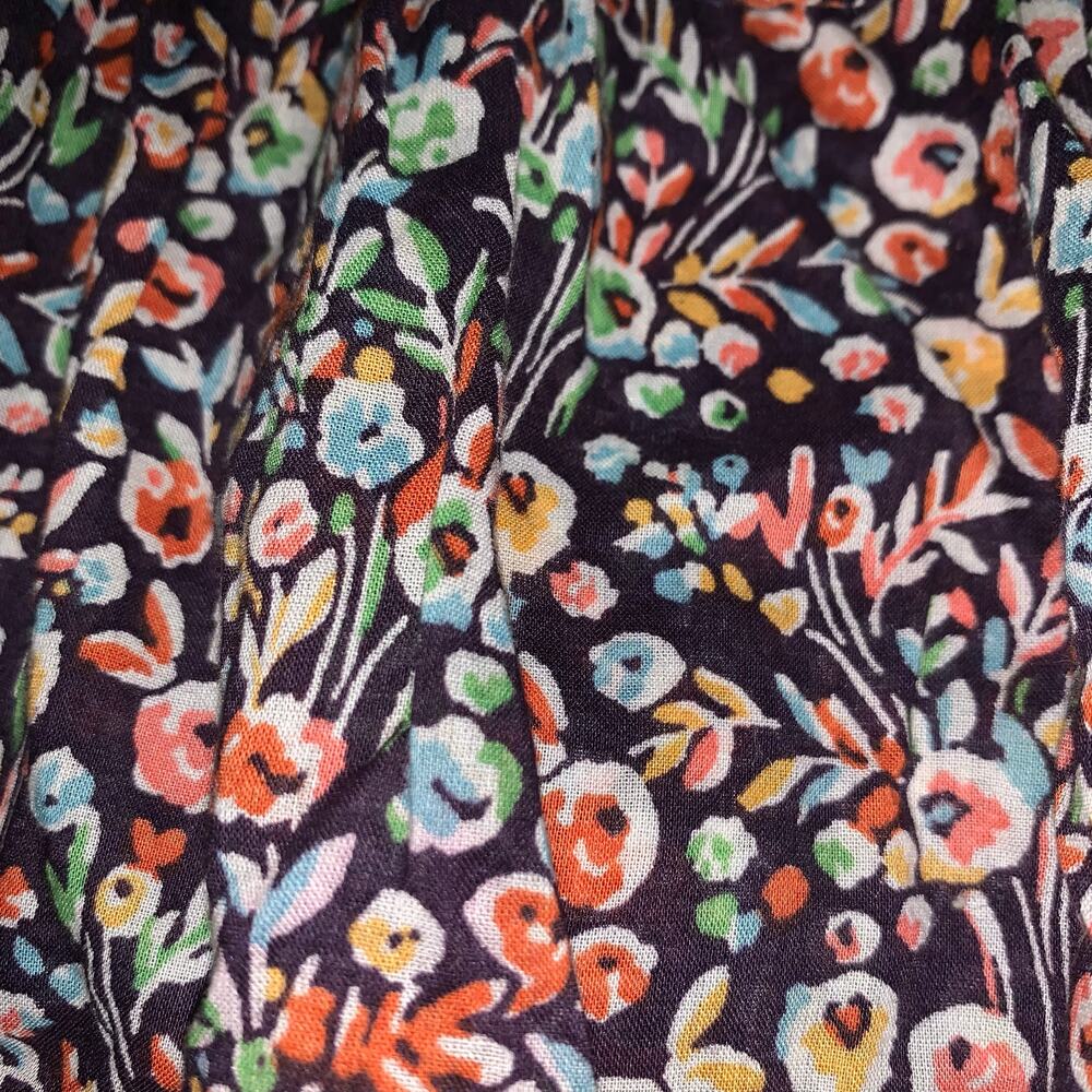 Express Jeans Floral Bejeweled Mini Skirt sz 10 - Picture 10 of 12